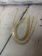 Load image into Gallery viewer, Cuban link layered Anklet
